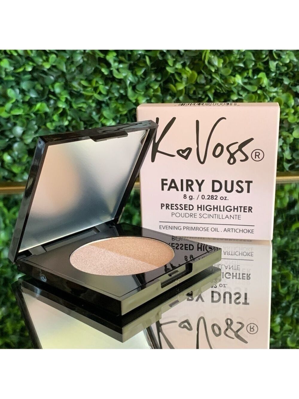KVoss Fairy Dust Pressed Highlighter Palette | NEW | Moonlight+Starkissed K Voss